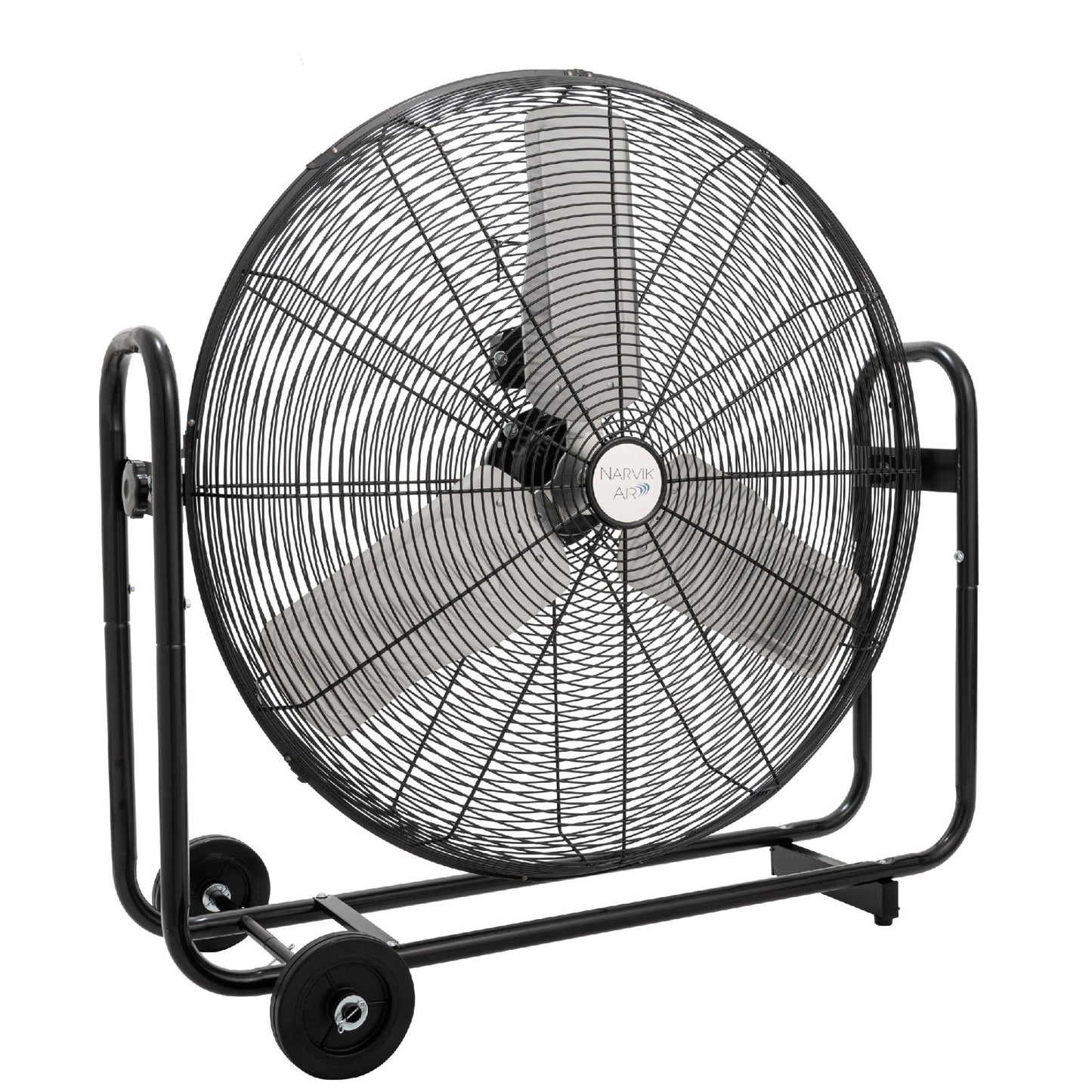 Narvik Ventilador Industrial De Piso de 30" con Ruedas e Inclinación de 270°, Modelo NA1230
