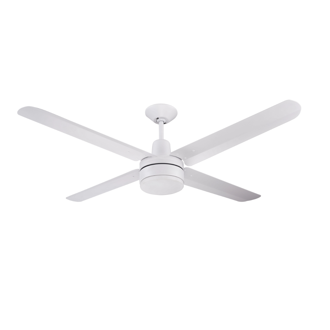 Narvik Ventilador de Techo de 56" Con Luz de 4 Aspas de Aluminio con Control de Pared para Uso Industrial, Modelo NA3021