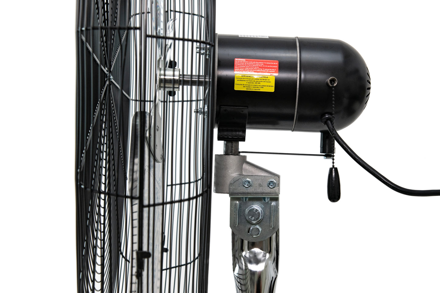 Narvik Ventilador Industrial de Pedestal de 24" 235 W con 3 Aspas de Aluminio, Modelo NA1024