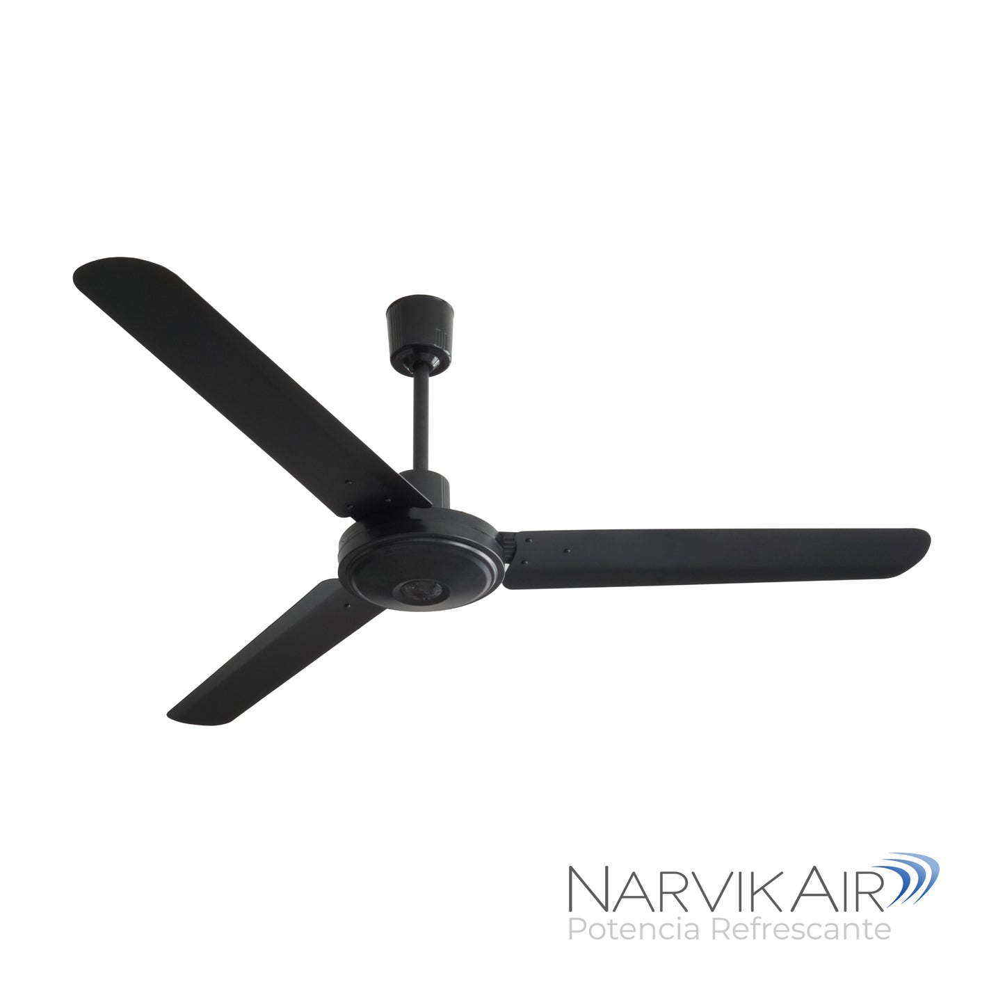 Narvik Ventilador de Techo de 56" Con 3 Aspas de Aluminio con Control de Pared para Uso Industrial, Modelo NA3030