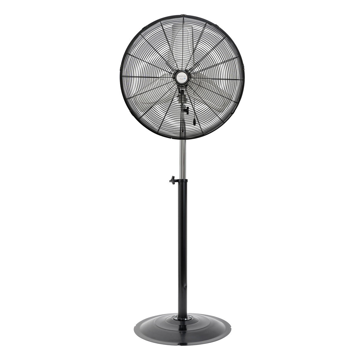 Narvik Ventilador Industrial de Pedestal de 24" 235 W con 3 Aspas de Aluminio, Modelo NA1024