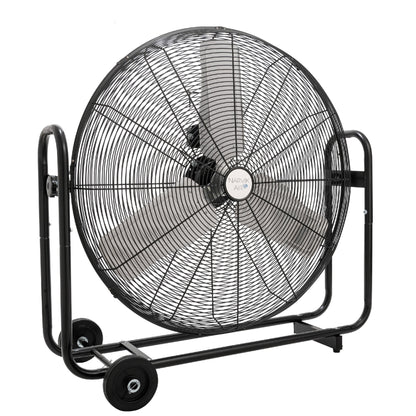 Narvik  Ventilador Industrial De Piso de 30" con Ruedas e Inclinación de 270°,  Modelo NA1230