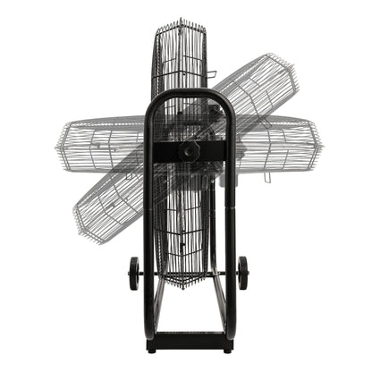 Narvik  Ventilador Industrial De Piso de 30" con Ruedas e Inclinación de 270°,  Modelo NA1230
