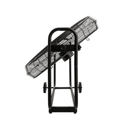 Narvik  Ventilador Industrial De Piso de 30" con Ruedas e Inclinación de 270°,  Modelo NA1230