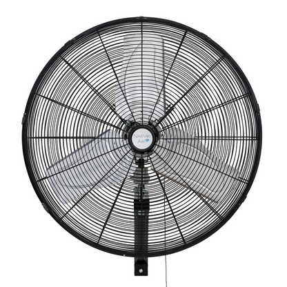 Narvik Ventilador de 24" Industrial de Pared 235W con  Aspas de Aluminio, Amplia Oscilación, Modelo NA1124