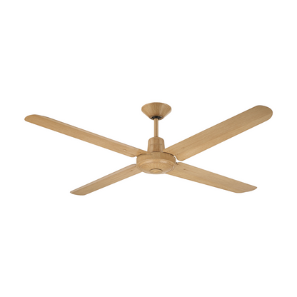 Narvik Ventilador de Techo de 56"  4 Aspas de Aluminio con Acabado de Madera Control de Pared, Modelo NA3014