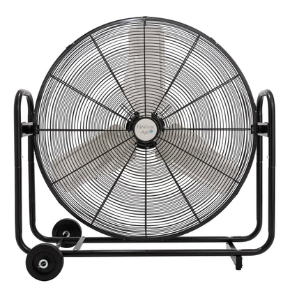 Narvik  Ventilador Industrial De Piso de 30" con Ruedas e Inclinación de 270°,  Modelo NA1230