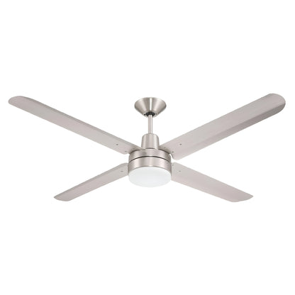 Narvik Ventilador de Techo de 56" Con Luz de 4 Aspas de Acero con Control de Pared para Uso Industrial, Modelo NA3022