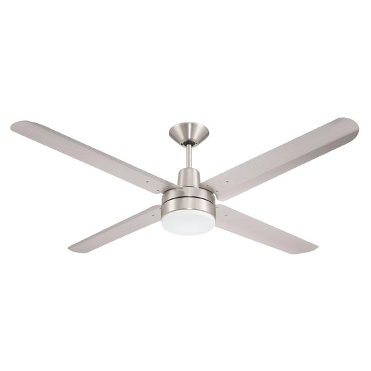 Narvik Ventilador de Techo de 56" Con Luz de 4 Aspas de Acero con Control de Pared para Uso Industrial, Modelo NA3022