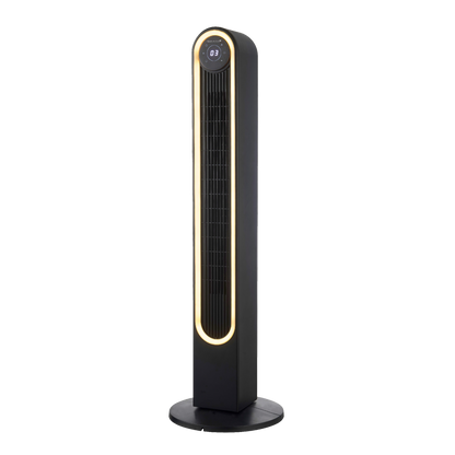 Narvik Ventilador de Torre Silencioso de 60W con Luz, Control Remoto y Panel Touch, Modelo NA5042
