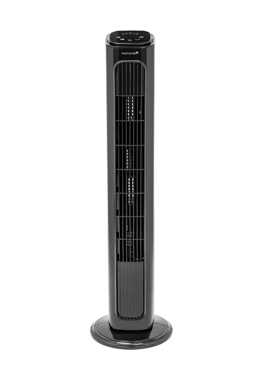 Narvik Ventilador de Torre Silencioso de 40W con Control Remoto y Panel Touch, Modelo NA5032