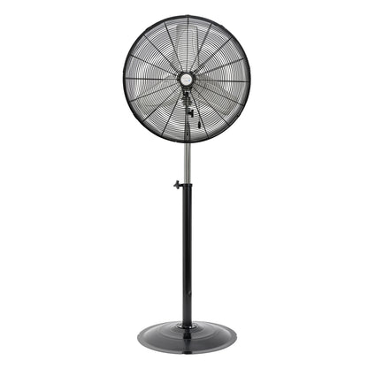 Narvik Ventilador Industrial de Pedestal de 24" 235 W con 3 Aspas de Aluminio, Modelo NA1024