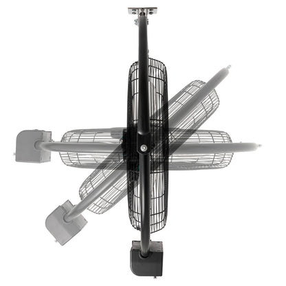 Narvik Ventilador Industrial 2 en 1: De Pared y Techo 20'' con Control Remoto, Modelo NA1120