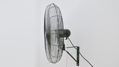 Narvik Ventilador de Pared Industrial de 30" con 3 Aspas de Aluminio, 3 Velocidades con Rango Oscilatorio, Modelo NA1130
